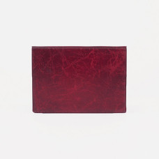 Обложка для паспорта «Элит», тисненое золото, без углов, цвет красный, 9,5x0,5x13,5 см