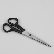 Ножницы парикмахерские, цвет чёрный, лезвие 5,5 см, Н-040
