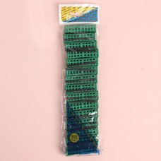 Бигуди на резинке, цвет микс, d = 1,5 см, в упаковке 15 шт