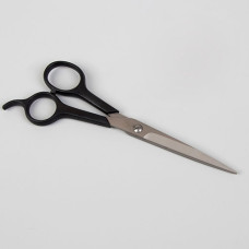 Ножницы парикмахерские с упором Meizer, цвет чёрный, лезвие 6,5 см
