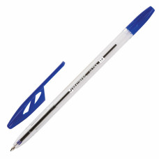 Ручка шариковая Brauberg (Брауберг) Ultra, цвет синий, пишущий узел 1 мм, линия письма 0,5 мм