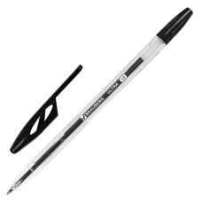 Ручка шариковая Brauberg (Брауберг) Ultra, цвет чёрный, пишущий узел 1 мм, линия письма 0,5 мм