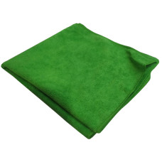 Салфетка из микрофибры Стандарт, без упаковки, цвет зелёный, 50х60 см