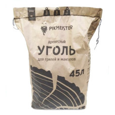 Уголь древесный Pikmeister, мешок, 45 л (5 кг)