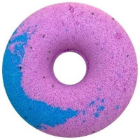Бурлящий шарик для ванны Organic Secrets Пончик «Черничный фреш», 140 г