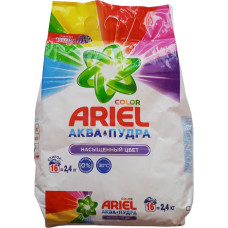 Стиральный порошок автомат Ariel (Ариэль) Аквапудра Color, 2,4 кг