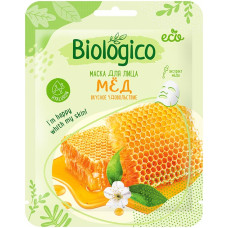Тканевая маска Biologico (Биологико) с экстрактом Мёда, 1 шт