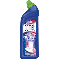 Средство чистящее для туалета Comet (Комет) Свежесть лепестков, 750 мл