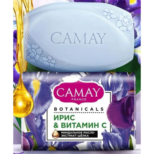 Туалетное мыло Camay (Камей) Botanicals «Благоухающий ирис», 85 г