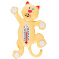 Термометр оконный Кошка, на присосках, 10х17 см