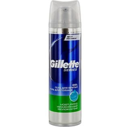 Гель для бритья Gillette (Джилет) Series Moisturising Увлажняющий 200 мл