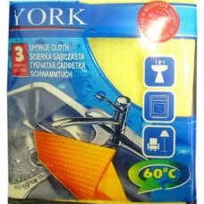 Салфетки прорезиненные для уборки York (Йорк), 3 шт