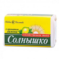 Хозяйственное мыло Солнышко с лимонным ароматом, 140 г