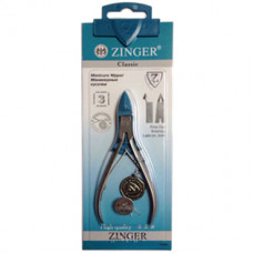 Кусачки маникюрные для кожи Zinger (Зингер) матовые zo MC-450-FD-SH-LJ Оригинал