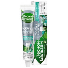 Зубная паста Лесной бальзам Total Комплекс на отваре трав, 75 мл