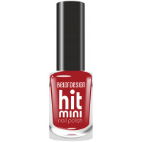 Лак для ногтей Belor Design (Белор Дизайн) Mini HIT, 6 мл, тон 013 - Красный
