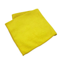 Салфетка из микрофибры (без упаковки), цвет желтый, 250г/м2, 60х80 см