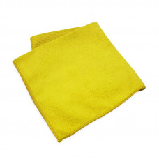 Салфетка из микрофибры (без упаковки), цвет желтый, 250г/м2, 60х80 см