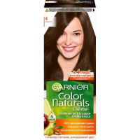 Краска для волос Garnier (Гарньер) Color Naturals Creme, тон 4 - Каштан