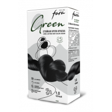 Краска для волос FARA (Фара) Eco Line Green, 1.0 черный