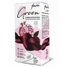 Краска для волос FARA (Фара) Eco Line Green, 5.5 красное дерево