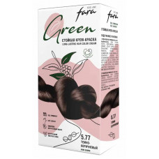 Краска для волос FARA (Фара) Eco Line Green, 5.77 темно-коричневый