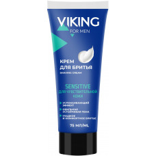 Крем для бритья Viking (Викинг) Sensitive для чувствительной кожи, 75 мл