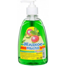 Жидкое мыло Радуга Яблоко, с дозатором, 300 мл