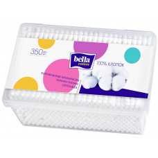 Ватные палочки Bella (Белла), квадратная упаковка, 350 шт