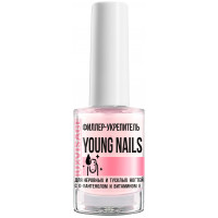 Филлер-укрепитель LuxVisage YOUNG NAILS для неровных и тусклых ногтей с D-пантенолом и витамином E