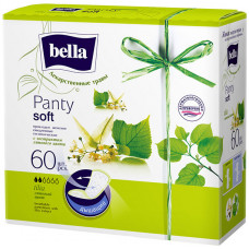 Прокладки ежедневные Bella (Белла) Panty soft tilia с экстрактом липового цвета, 2 капли, 60 шт