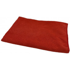 Салфетка из микрофибры Стандарт (без упаковки), цвет красный, 250г/м2, 60х80 см