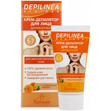 Крем-депилятор деликатный для лица Floresan (Флоресан) DEPILININEA express, 50 мл