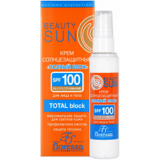 Крем солнцезащитный Floresan (Флоресан) Beauty Sun Полный блок SPF 100, 75 мл