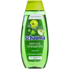Шампунь для нормальных волос Schauma (Шаума) Мягкое очищение с экстрактом яблока, 370 мл