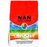 Стиральный порошок для стирки цветного белья NAN (Нан), 2,4 кг