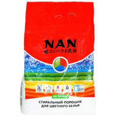 Стиральный порошок для стирки цветного белья NAN (Нан), 2,4 кг