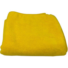 Салфетка из микрофибры (без упаковки), цвет желтый, 80х100 см