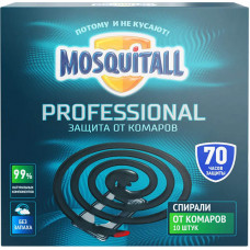 Спираль от комаров Mosquitall (Москитолл) Профессиональная защита, 10 шт