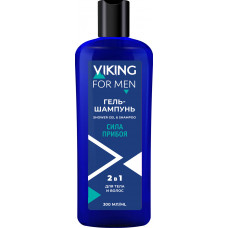 Гель-шампунь для тела и волос Viking (Викинг) Сила прибоя, 300 мл