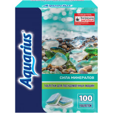 Таблетки для посудомоечных машин Aquarius (Аквариус) Сила минералов, 100 шт