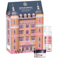 Подарочный набор для женщин Черный жемчуг Spf Expert, крем для лица 48 мл и пенка-мусс 150 мл Подарочный набор для женщин Черный жемчуг Spf Expert, крем для лица 48 мл и пенка-мусс 150 мл