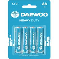 Батарейки солевые DAEWOO Heavy Duty, R6/4BL