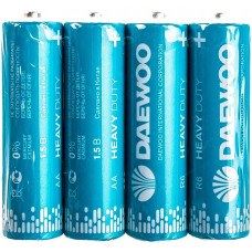 Батарейки солевые DAEWOO Heavy Duty, R6/4SH