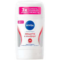 Дезодорант-антиперспирант стик женский Nivea (Нивея) Защита и комфорт, 50 мл