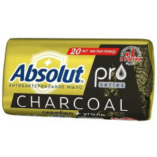 Мыло туалетное Absolut (Абсолют) Pro серебро и уголь, 90 г