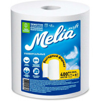 Бумажные полотенца Melia soft, 2-х слойные, 72 м, 400 л