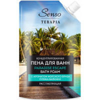 Пена для ванн концентрированная расслабляющая Senso Terapia Paradise Escape с ароматом морского бриза, дой-пак, 500 мл