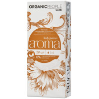 Прокладки ежедневные Organic People Lady Power Аroma Сlassic (ароматизированные), 20 шт