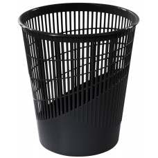 Корзина для бумаг Brauberg (Брауберг) сетчатая, цвет черный, 11 л